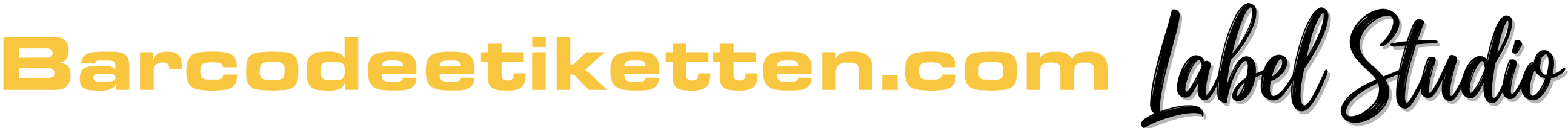 Barcodeetiketten.com Label Studio