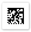 Produktionssteuerung Material:Folie weiß Größe:6x6mm Kopfzeile:"ohne" Barcode:DataMatrix Stellenanzahl:15-stellig Sonderetikett:Ohne Klartext Etiketten je Rolle:300