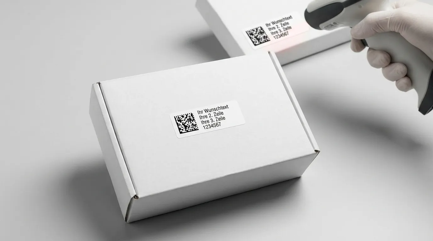 UDI-Kennzeichnung von Medizinprodukten mit GS1 DataMatrix auf Etikett