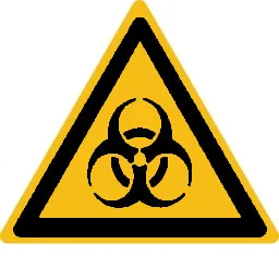 Produktbild:Warnhinweise Material:Folie gelb Größe:Kantenlänge 25mm Kopfzeile:"ohne" Barcode:ohne Stellenanzahl:ohne Ausführung:1 Etikett pro Nummer Etiketten je Rolle:60