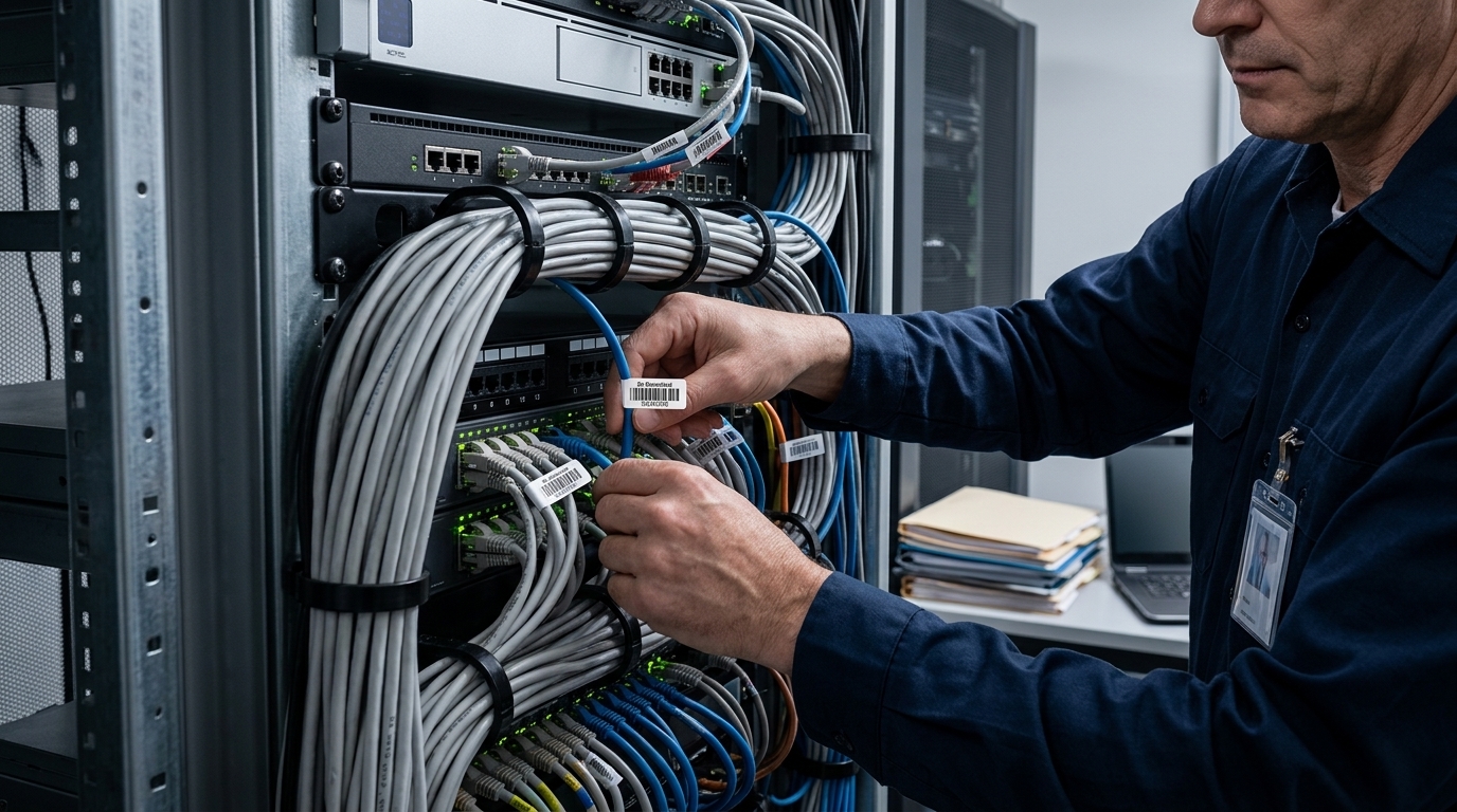 Kabelkennzeichnung in der Elektrotechnik