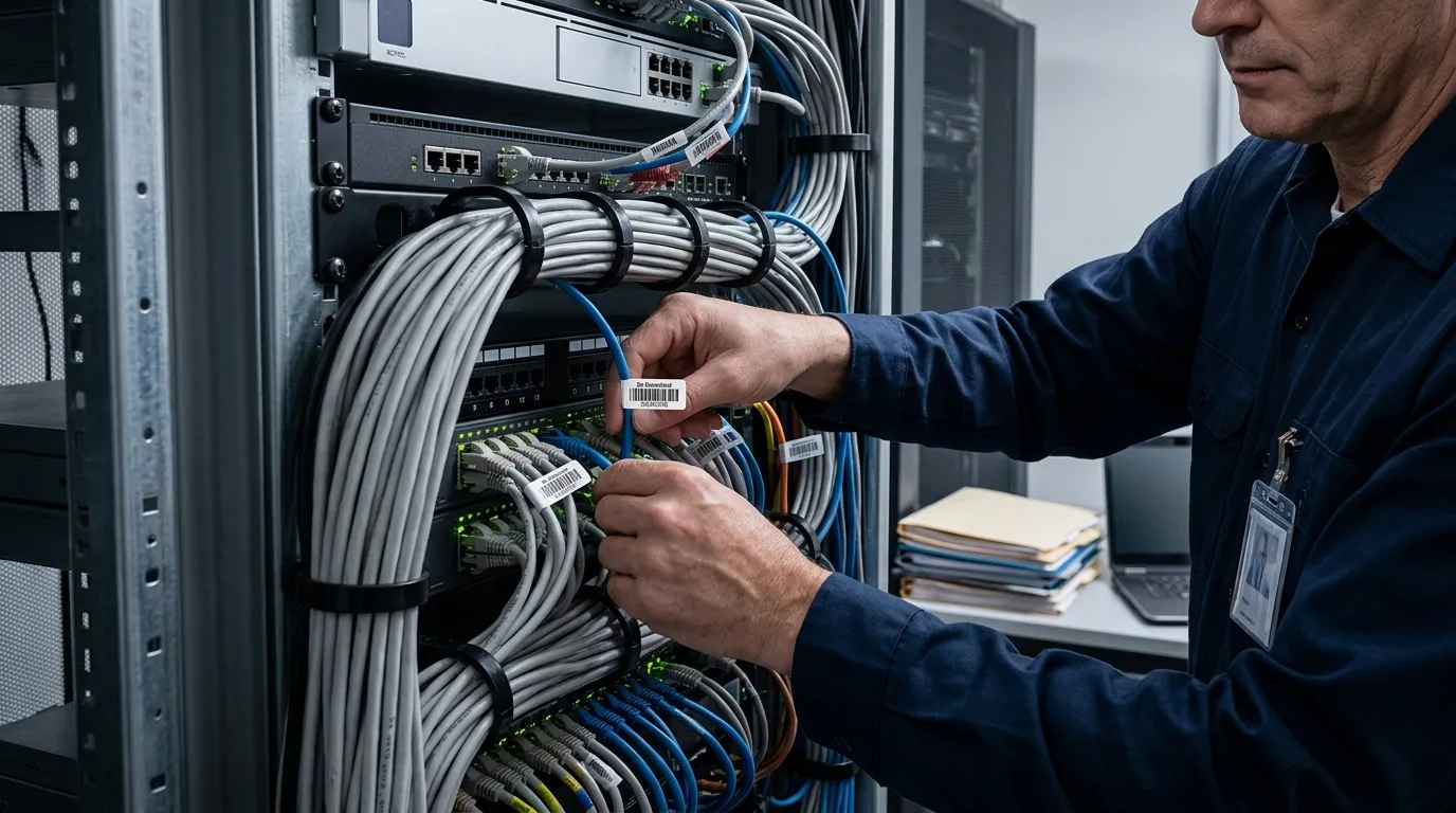 Kabelkennzeichnung in der Elektrotechnik