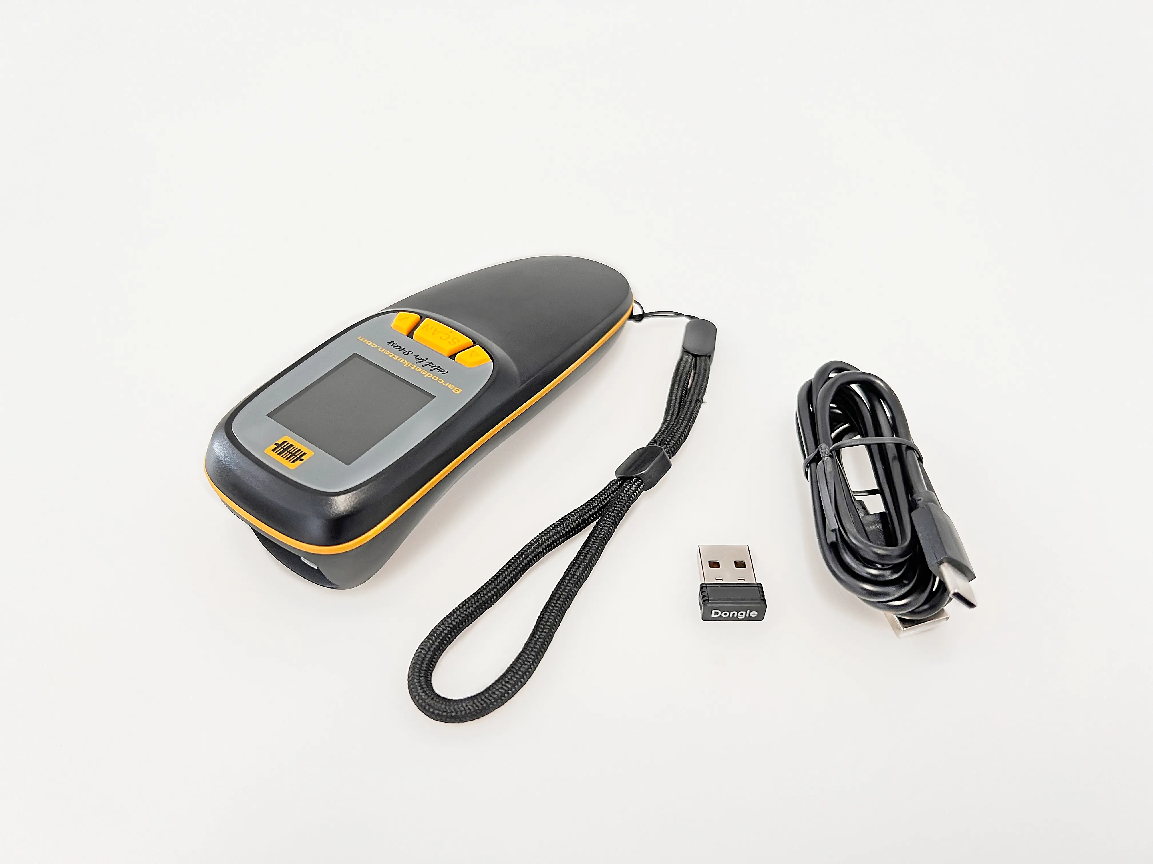 2D Barcodescanner mini, wireless mit Display