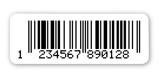 Archivierungsetiketten Material:Polyethylen-Folie hochglänzend weiß Größe:40x15mm Kopfzeile:"ohne" Barcode:EAN 13 Stellenanzahl:13-stellig Sonderetikett:Postfix 2 Menge:1000