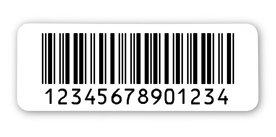 Archivierungsetiketten Material:ThermoTop Größe:40x15mm Kopfzeile:"ohne" Barcode:2a5 interleaved Stellenanzahl:14-stellig Menge:1000