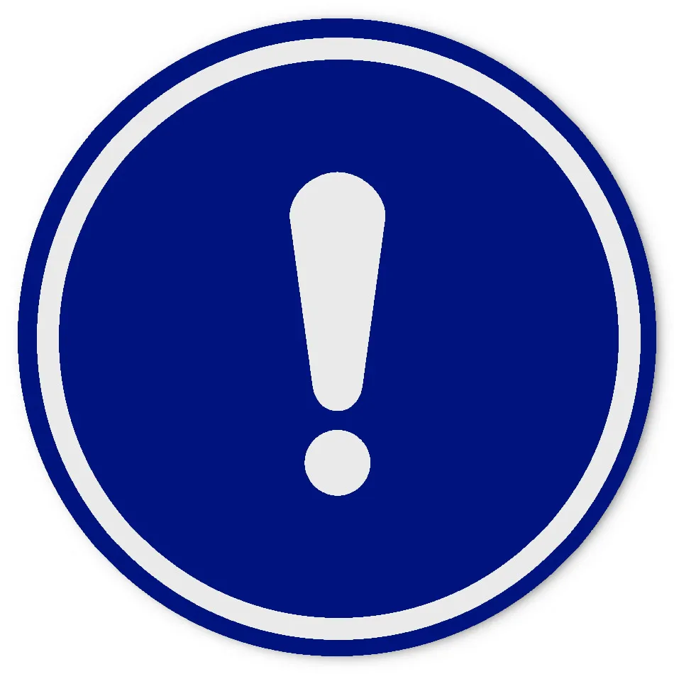 Gebotsplaketten Material:Folie weiß, blauer Druck Größe:Ø 75mm Kopfzeile:"ohne" Barcode:ohne Stellenanzahl:ohne Ausführung:1 Etikett pro Nummer Etiketten je Rolle:100