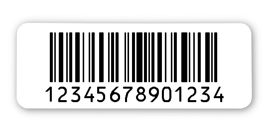 Archivierungsetiketten Material:ThermoTop Größe:40x15mm Kopfzeile:"ohne" Barcode:128C Stellenanzahl:14-stellig Menge:1000