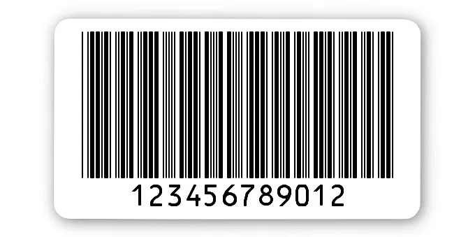 Archivierungsetiketten Material:ThermoTop Größe:45x25mm Kopfzeile:"ohne" Barcode:Code 39 ohne Prüfziffer Stellenanzahl:12-stellig Ausführung:1 Etikette pro Nummer Menge:1000