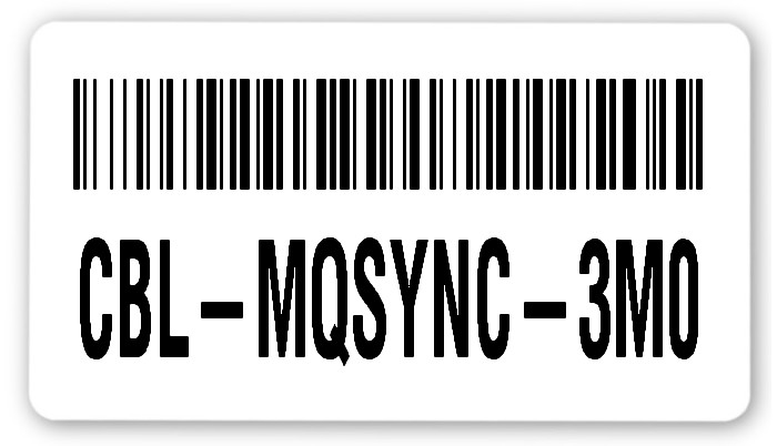 Special labels Ximea 5430 RiesenKlartext | Barcodeetiketten.com